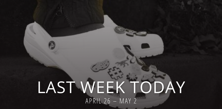 last week today April 26 – May 2
